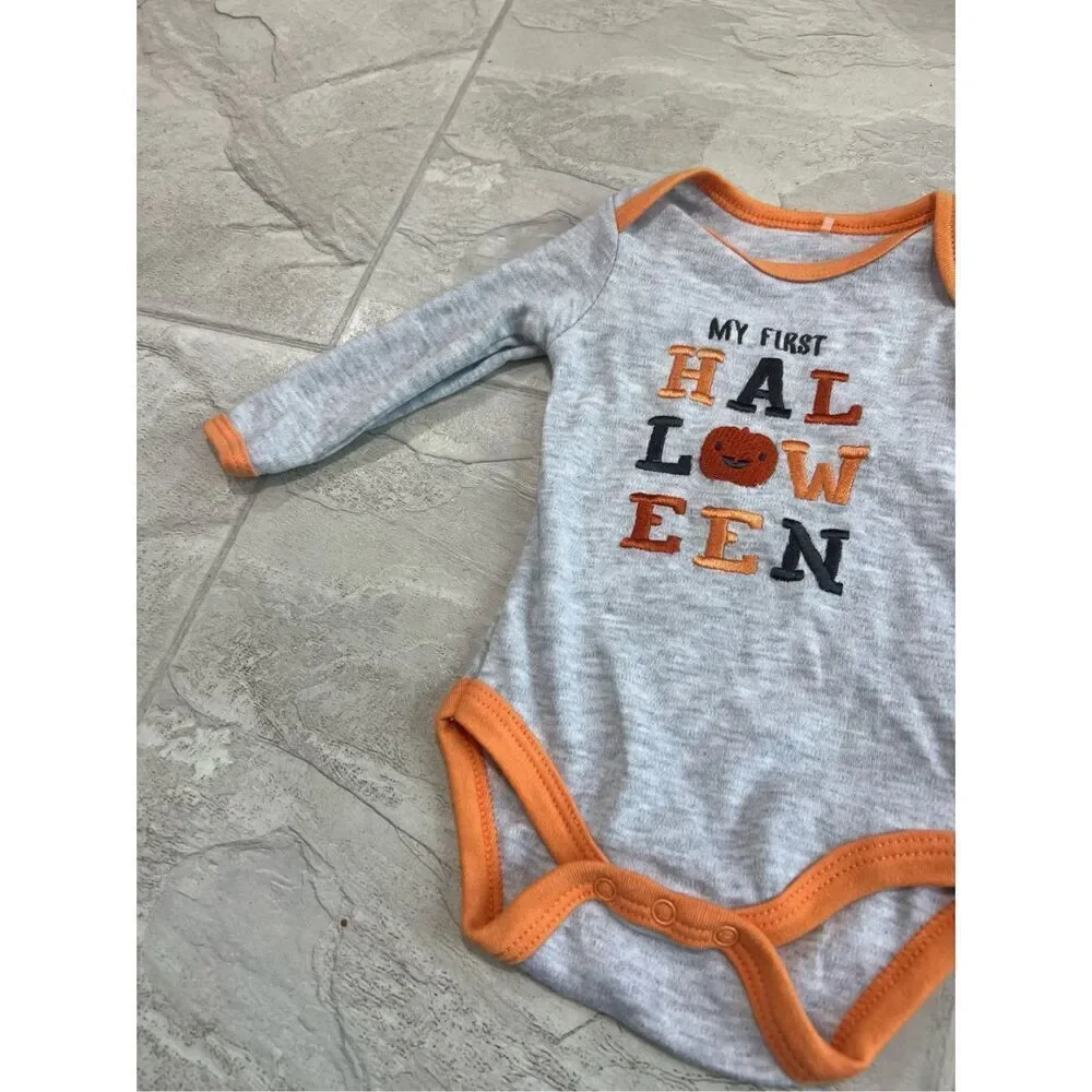 Chick Pea My First Halloween Bodysuit Size 0-3 Month NEW